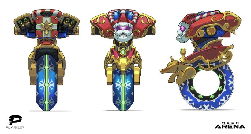 Concept art of the Slay Ride