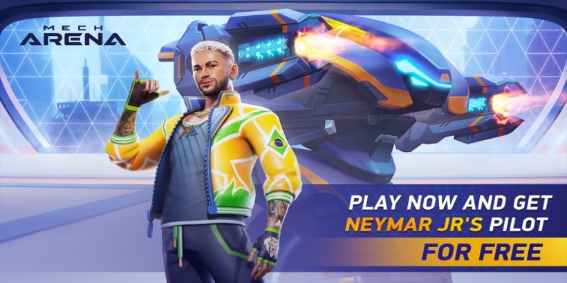 Mech Arena welcomes Neymar Jr. as its new brand ambassador
